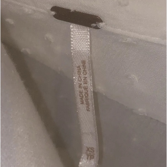 Free People Womens Ivory Button Up Crochet Back Long Sleeve Blouse Top Sz XS - Picture 6 of 7